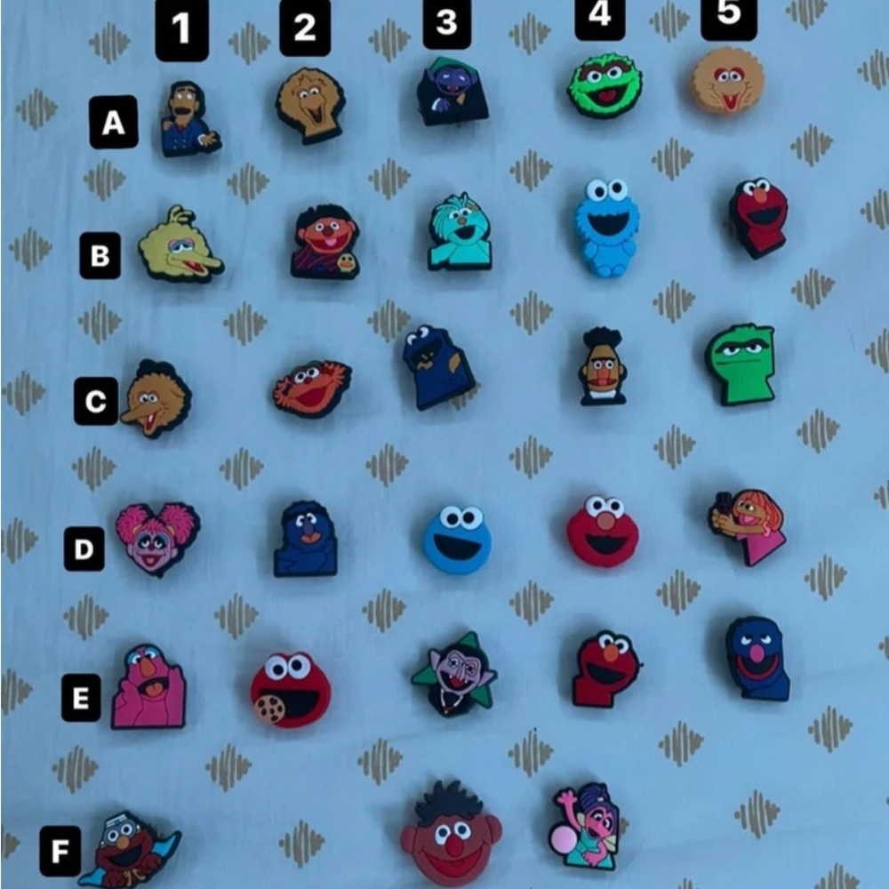 croc bundle charms